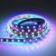 SMD 60 Lighting Emmitting Diodes White PCB 10 MM WS2811 Pixels 12v Flexible Light Strip Colorful IC inside Dream Color Led Strip