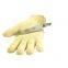 Double layer Anti Fire Flame Retardant Cut Resistant Pure Aramid Fiber Safety Work Gloves Reinforced thumb crotch