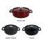 Multi-Purpose Cooking Enameled Cookware 3.2QT Cast Iron Casserole