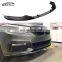 5 Series G30 M Sport Carbon Fiber MP Style Front Lip Front Bumper Lip Front Splitter For BMW G30 M Sport 2018-2020