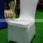 Factory wholesale white spandex chair cover for wedding