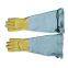 fully leather garden glove anti puncture garden glove gardening glove