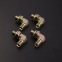 Yonghua 1BG9 Adjustable Swivel 90° Elbow, Hydraulic Oil Tube Transition Elbow, G1/4 Thread Rotatable Stainless Steel Fitting
