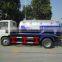 Dongfeng 4x2 sewage suction truck, 3m3 sewage suction tanker truck in Morocco