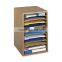 Hot sale wooden desk organizer wooden storage shelf