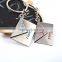 wholesale promotional keychain cute couple keychain with logo