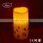 led flameless indoor decoration battery operated christmas candles