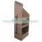 customized cardboard display stand with hooks