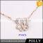 2015 Newest Arrival Latest Design Saudi Gold Jewelry Necklace