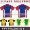 high quality men's 100 polyester custom polo t shirt from china factory
