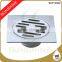 SSFY201C Bathroom and toilet square stainless steel drainage solutions