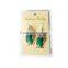 Fashion Earrings, Colorful Zircon Earrings, PES-A008