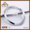Fashion high quality aperture nickel 30mm keyrings