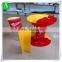 Vacuum forming M&M chocolate plastic advertising display stand
