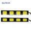 2015 New products 6000k 6500k 4 led cob drl for cars trucks