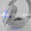 2015 Latest unique design E-H037 led lights headphones for pc game