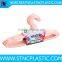 36cm Standard Plastic Adult Beige Velvet Hangers Clothes Hanger