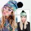 chinese supplier ready stock custom sublimation print New Style free pom beanie