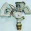 Fan shape adjustable garden irrigation sprinkler