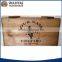 personalised wine wooden crate storage box with lid