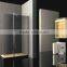 Tempered Glass Walk-in Stainless Steel Bathroom Free Standing Shower Enclosure