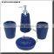 modern 4 pcs ceramic bathroom accessories set