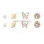 China wholesale high density zinc alloy rhinestone 8 pieces earring ring  jewelry set                        
                                                                                Supplier's Choice