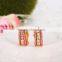 2016 top sale high quality crystal rhinestone clips earings trendy jewelry korea