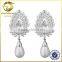 latest design fashion jewelry Brazil hot sale women hanging pearl earrings                        
                                                                                Supplier's Choice