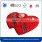 Custom Cardboard Paper Red Heart Shape Gift Box