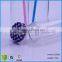 250ml glass tube for juice/wine with disposable straw party use