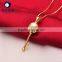 Aaa Japanese 7.5--8mm Golden Natural Akoya Pearl Set Pendant for Sale