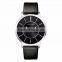 Womens Stainless Steel Dive Custom Printed Watches With Leather Band