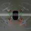 Headless mode Fpv wifi control video quadcopter with LED lights