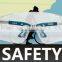Clear Adjustable and Tilting Nylon Arms Polycarbonate Glasses