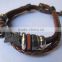 Design new products leather wrap tube bracelet