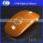 Lighting up custom logo slim mouse with cable