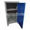 Single small metal locker with legs