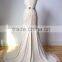 Sheath Fancy illusion crystals heavy beading Wedding Dresses LTG-003