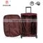 Set 4 expandable softside trolley case luggage