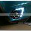 12V DRL With Fog Lamp Hole Turn Signal 9 LED Daytime Running Lights For Mitsubishi ASX 2013 2014                        
                                                Quality Choice
