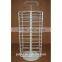 counter top 3 sides revolving display rack with good price