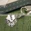 Crystal ball Led crystal light keychain 3d laser engraved keychain