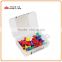 safety push pins Multi-Colored Push pins Drawing Pins for Notice Cork Board Map New