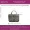 Portable leather Travel Cosmetic Bag for lady/Cardboard makeup bag
