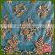 Well Known Textiles Supplier Sequined with Beads Embroidery Fabric
