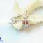 Belly Button Piercing Rings with Crystals, Wholesale Body Piercing Jewelry Factory, Cute Owl Dangle Navel Rings
