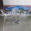 outdoor elegant stackable arm restaurant chair YC020