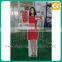 Life size people shape cardboard advertising standee/photo standee
