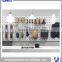 Customized fashion retail wall mounted wear store fixture